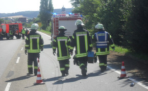 Verkehrsunfall, Großrinderfeld/Gerchsheim 20.07.2016